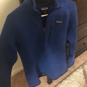 Men’s Medium Blue Patagonia Quarter Zip